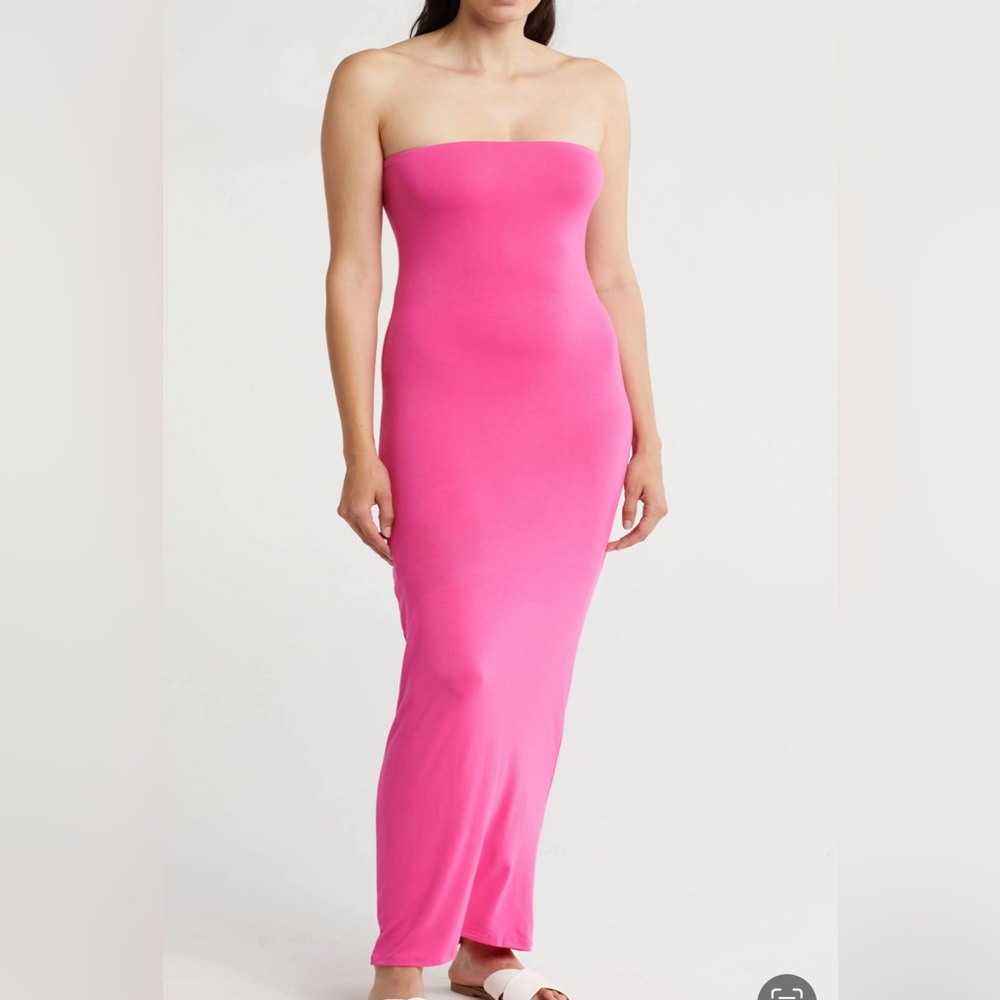 NWT! Pink maxi dress